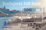 2023 Budapest 150 éves – Bélyeg blokk
